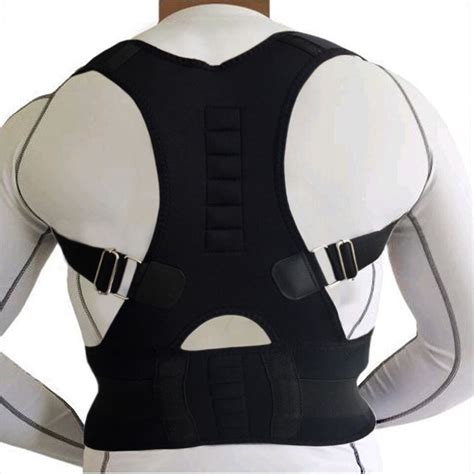 Aofeite Neoprene Magnetic Therapy Adjustable Posture Corrector Back