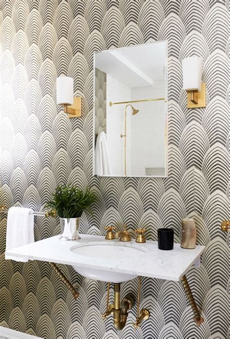 3 Tips And 23 Examples To Create An Art Deco Bathroom