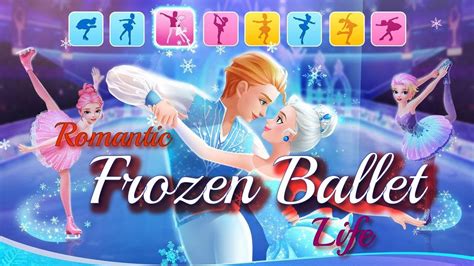 Romantic Frozen Ballet Life Ballerina Games For Girls Youtube