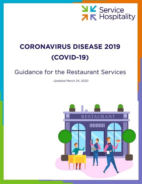 Covid 19 Guidance For The Restaurant Services Service