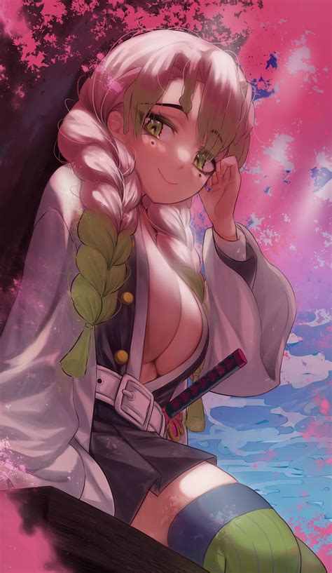 Kanroji Mitsuri Kimetsu No Yaiba Image By Torriet 3588549