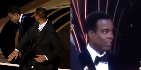 Footage Emerges Of Chris Rock After Will Smith Slap Sparking Outpouring