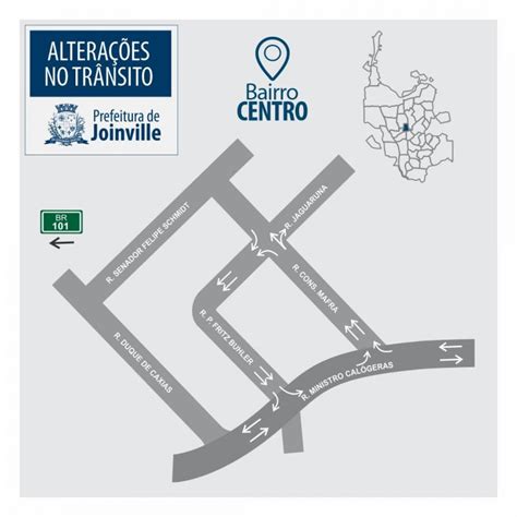 Centro De Joinville Ganha Novo Binário Veja Alterações No Trânsito