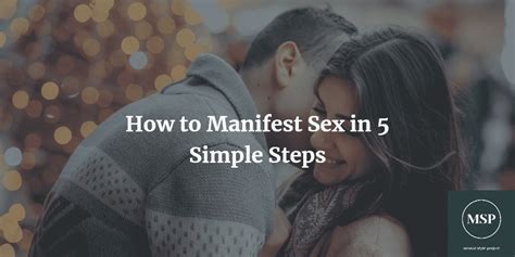 How To Manifest Sex With The Law Of Attraction In 5 Simple Steps