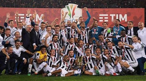 Ювентус четвертый раз подряд выиграл Кубок Италии по футболу
