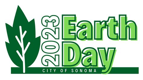 Earth Day 2023 Logo 2 1 City Of Sonoma