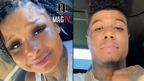Blueface Gf Chrisean Rock Gets Emotional After He Buys Her A Diamond