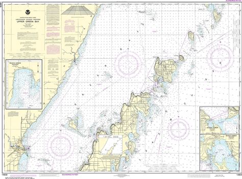 Lower Green Bay Fishing Map All About Fishing