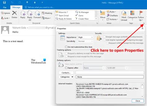 How To Set The Priority For An Email In Outlook To High