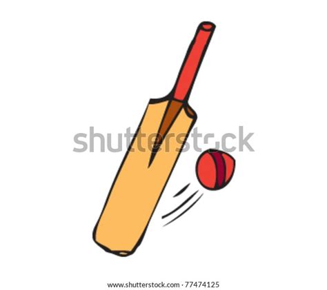 The home side won the toss and chose for bat first at bristol. Drawing Cricket Bat Stock Vector (Royalty Free) 77474125