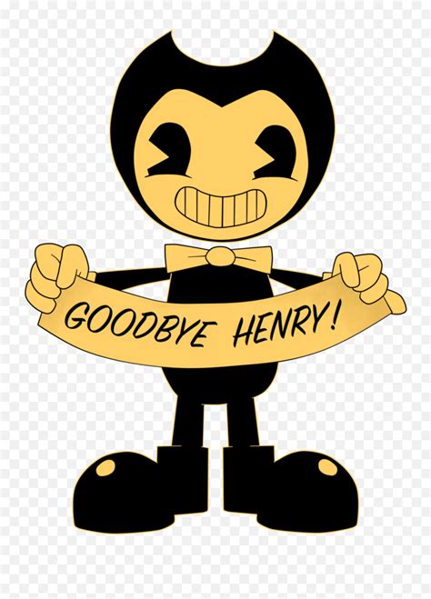 Goodbye Clipart See You Goodbye See Bendy And The Ink Machine Style