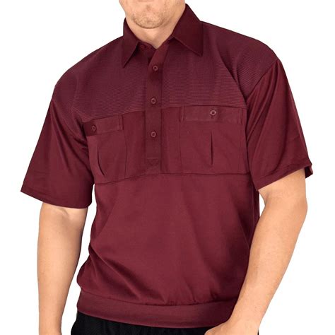 Banded Palmland Classic 2 Pocket Solid Banded Bottom Polo Shirt Sizes Medium 4xlt Walmart