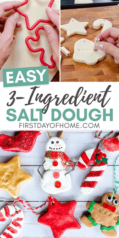 How To Make Salt Dough Ornaments The Kids Will Love Recipe Salt