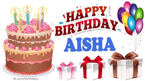 Happy Birthday Aisha Images Birthday Greeting Birthdaykim
