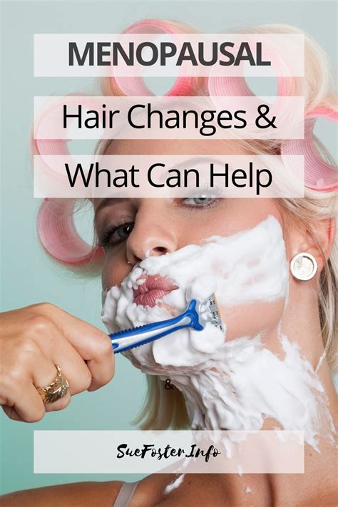 Menopausal Hair Changes And What Can Help Sue Foster Ways To Make