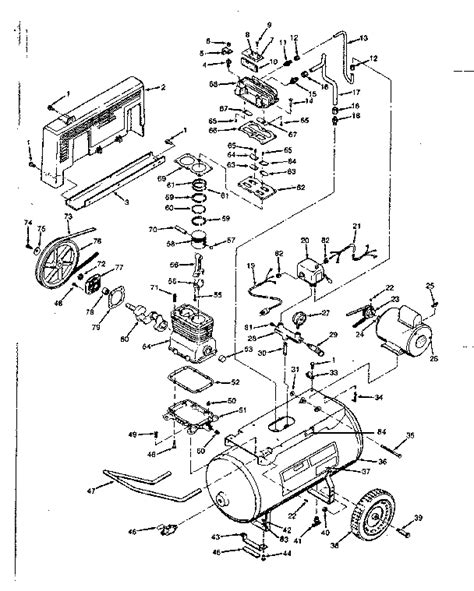 Craftsman Sears Air Compressor Parts Model 919177550 Sears Partsdirect