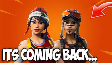 Renegade Raider Is Coming Back To Fortnite Item Shop New Renegade