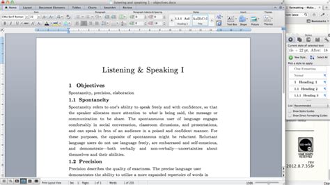 Ms Word Thesis Template Professional Template