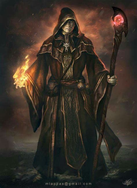 Pin By Dale Johnson On Fantasy People Fantasy Wizard Dark Wizard