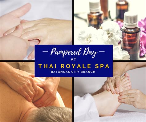a relaxing and stress relieving massage at thai royale spa batangas city branch