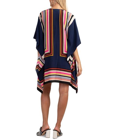 Trina Turk Theodora Silk Striped Dress Macys