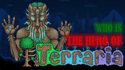 Who Is The Real Hero Of Terraria Lore Store Youtube