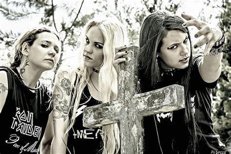 Nervosa Brazilian Thrash Trio At Caravan Lounge Metro Silicon Valley