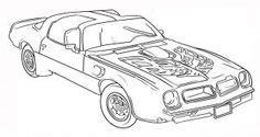 How To Draw A Pontiac Firebird Trans Am Car Step Cars Coloring