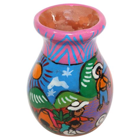 Vintage Mexican Studio Art Pottery Vase Home D Cor Vases Home Living Etna Pe