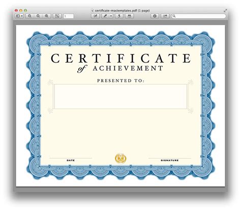 Pages Certificate Templates 8 Templates Example Templates Example