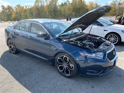 2016 Blue Jeans Metallic Ford Taurus Sho Pictures Mods