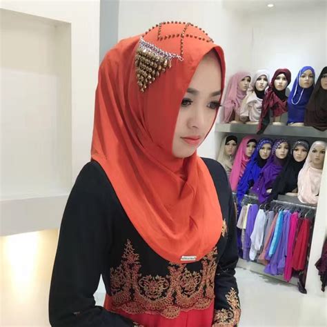 Muslim Headscarves Ready To Wear Hijab Instant Diy Decoration Al Amira