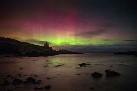Northern Lights Over The North East Chronicle Live