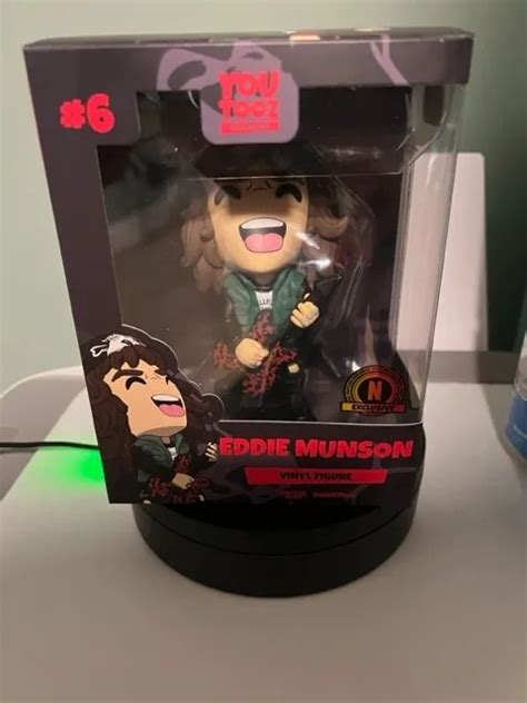 Youtooz Collectibles X Netflix Exclusive Eddie Munson Stranger Things Figure New 4499 Picclick