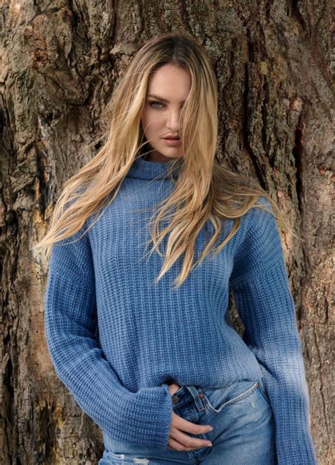 Candice Swanepoel Naked Cashmere Fall 2020 Campaign