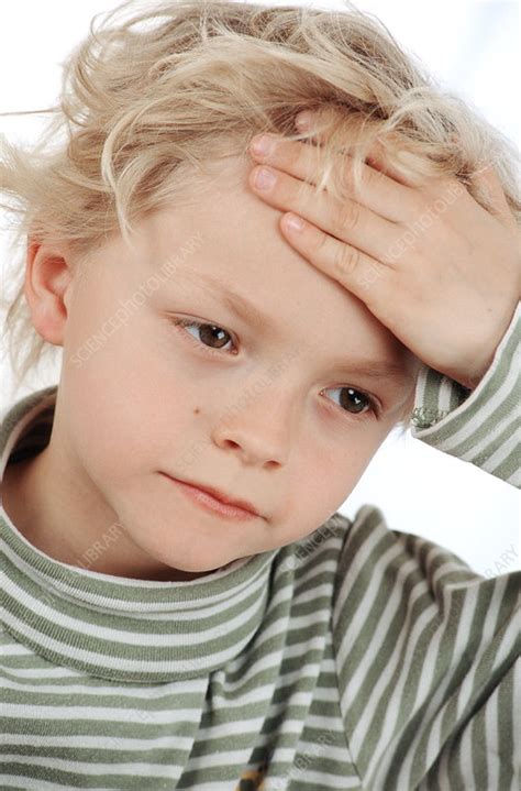 Child With A Headache Stock Image M8301576 Science Photo Library