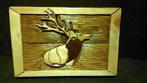 My First Elk Intarsia Attempt By Sumtertius