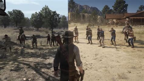 Rdr1 Ending Recreation Comparison I Made The Recreation Is Not Mine