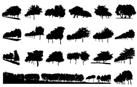 Forest Silhouette Clipart Clipground