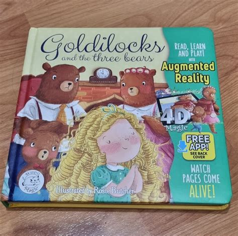 Buku Cerita Goldilock And The Three Bears Buku Alat Tulis Buku Anak