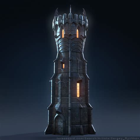 Dark Wizard S Tower By Sergey Ryzhkov On Deviantart