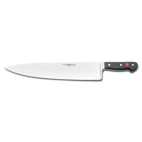 Tipos y modelos de cuchillos: Cuchillo de chef de hoja ancha 36 cm - Wüsthof Classic ...
