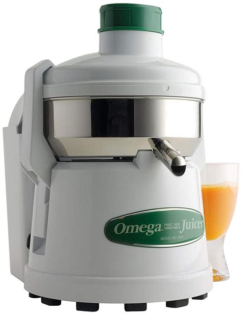 Omega Juicers J4000 Stainless Steel 1 By 3hp Continuous Pulp Ejection