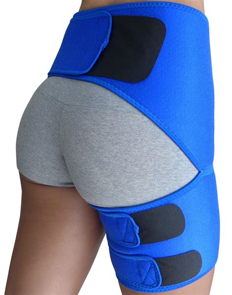 Hip Support Compression Brace For Sciatica Pain Hip Flexor Pull Groin