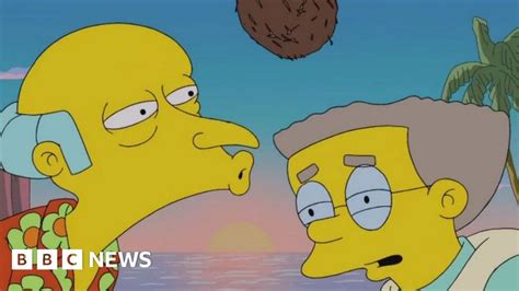The Simpsons Smithers To Come Out As Gay Bbc News