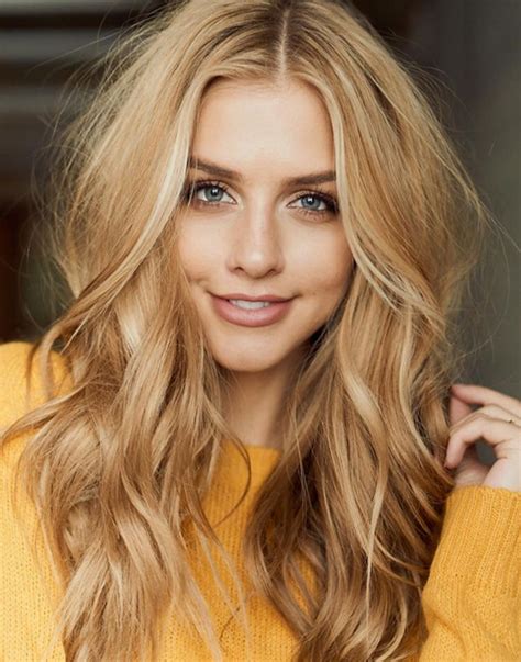 Warm blonde hair shades perfect for brightening your locks this spring. Multi-dimensional Blonde With Shades Range From Golden ...
