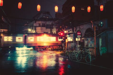 Rainy Night In Tokyo Brilliant Photography By Masashi