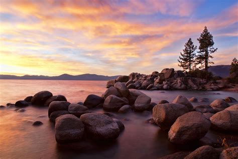 Colorful Sunset Over Lake Tahoe Smithsonian Photo Contest
