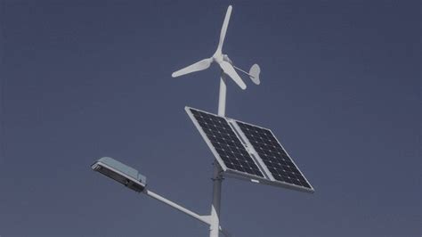 Build A Street Lighting System Using Solar And Wind Energy
