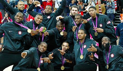 team usa basketball gold medal olympic games medals olympics american rick sports people